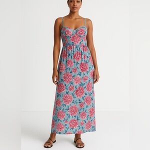 Floral maxi dress Medium